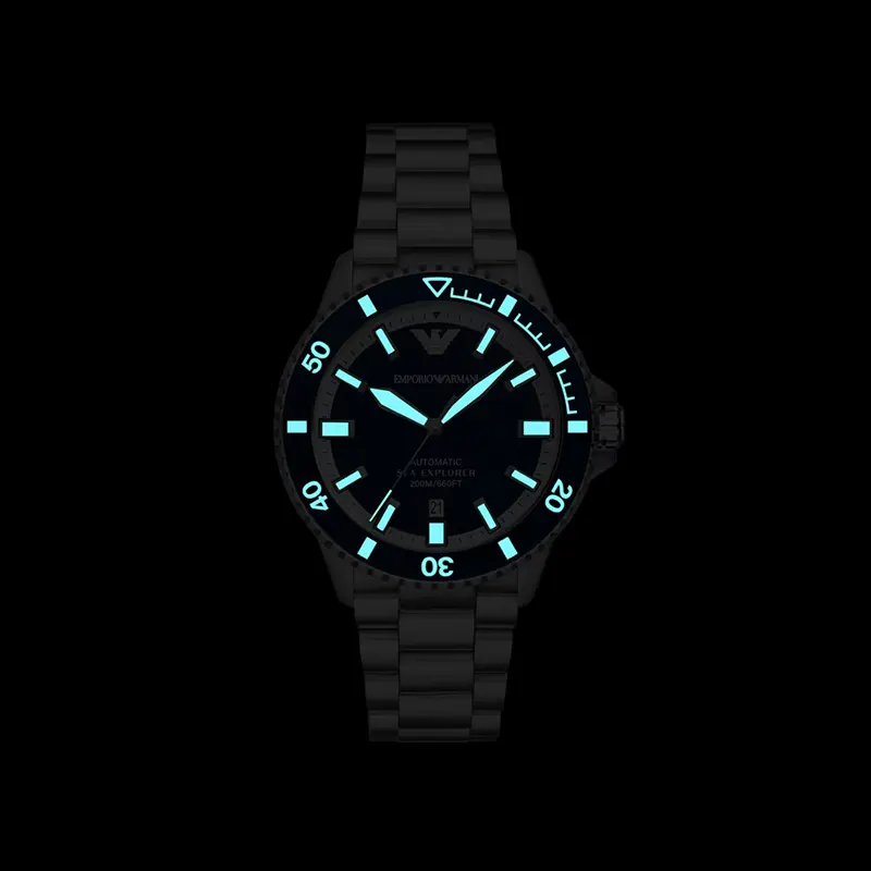 Emporio Armani Sea Explorer Blue Dial Men's Watch- AR60079